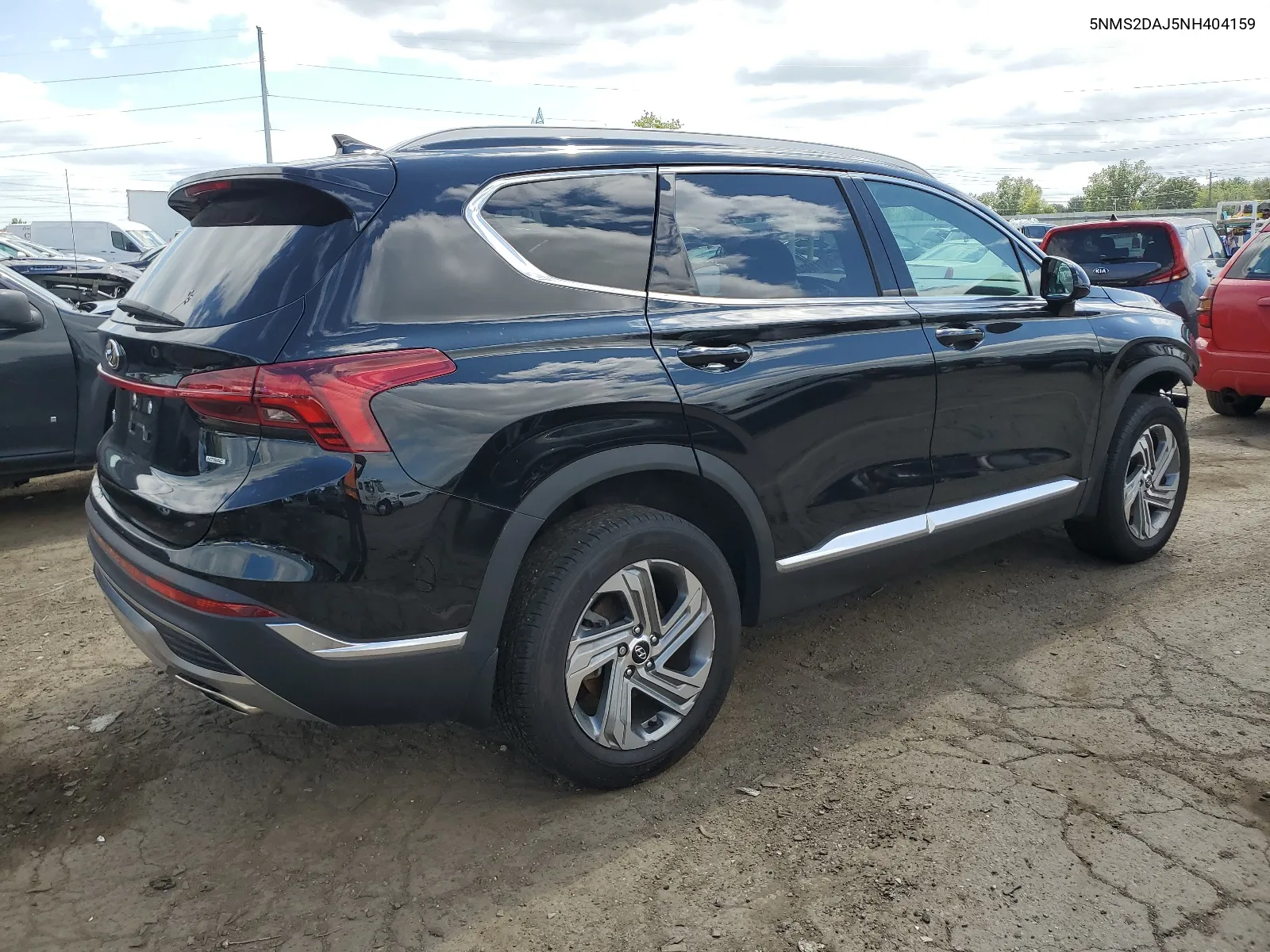 2022 Hyundai Santa Fe Sel VIN: 5NMS2DAJ5NH404159 Lot: 63011004