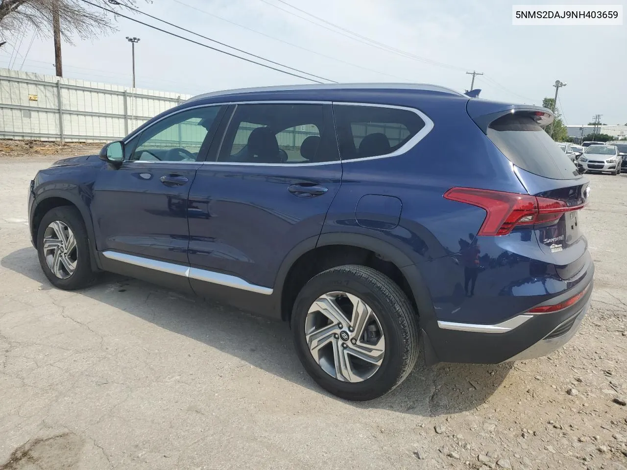 2022 Hyundai Santa Fe Sel VIN: 5NMS2DAJ9NH403659 Lot: 63104484