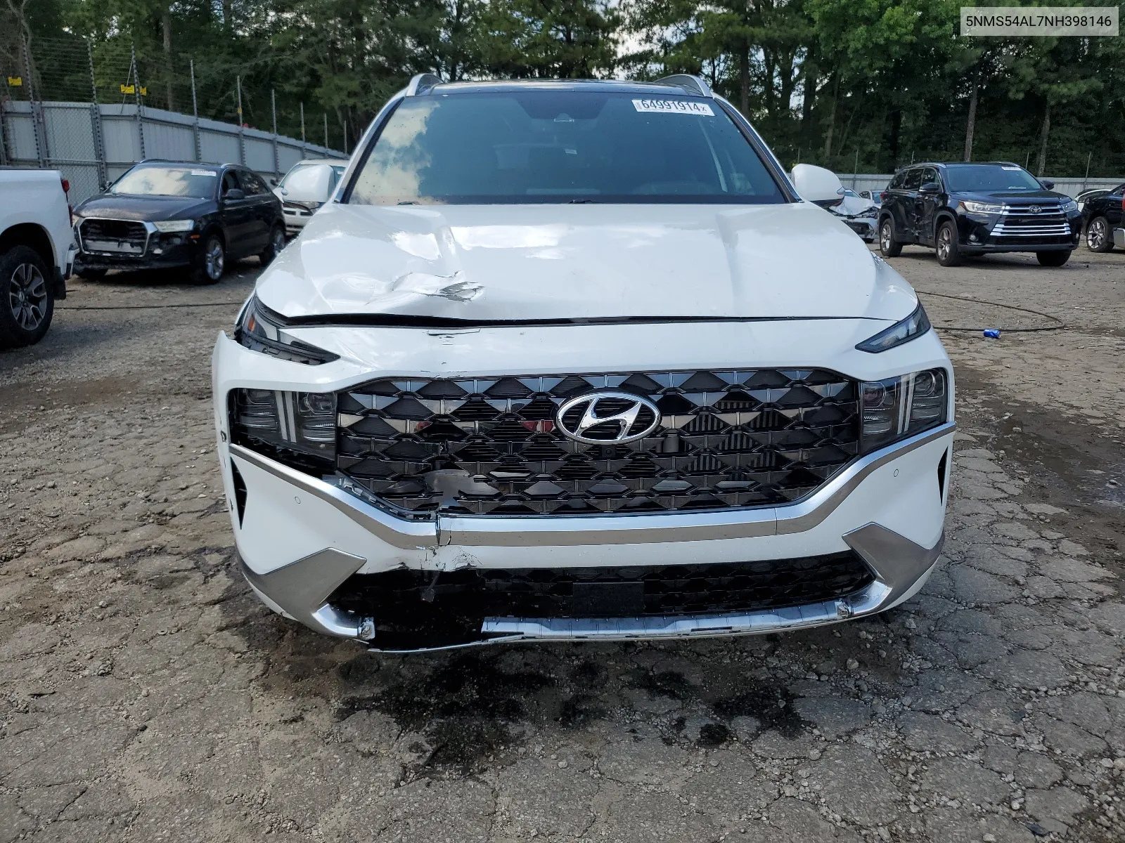 5NMS54AL7NH398146 2022 Hyundai Santa Fe Calligraphy