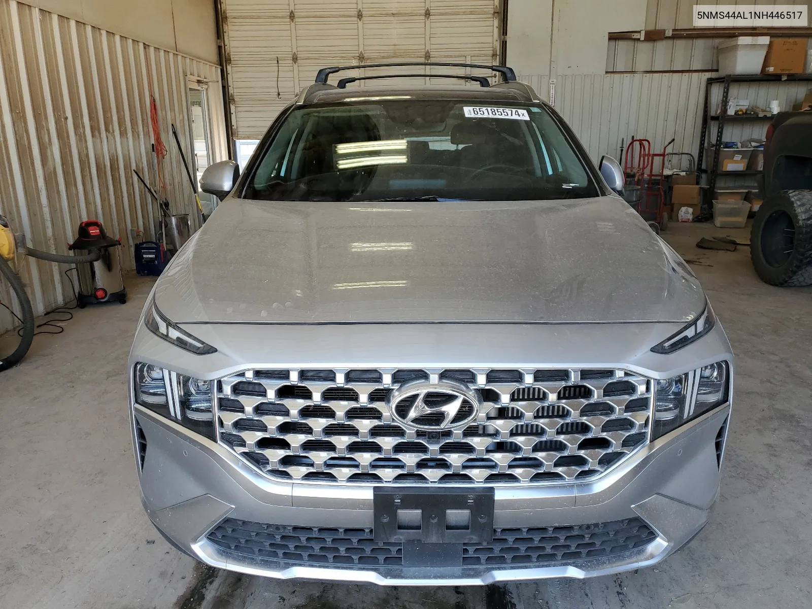 2022 Hyundai Santa Fe Limited VIN: 5NMS44AL1NH446517 Lot: 65185574