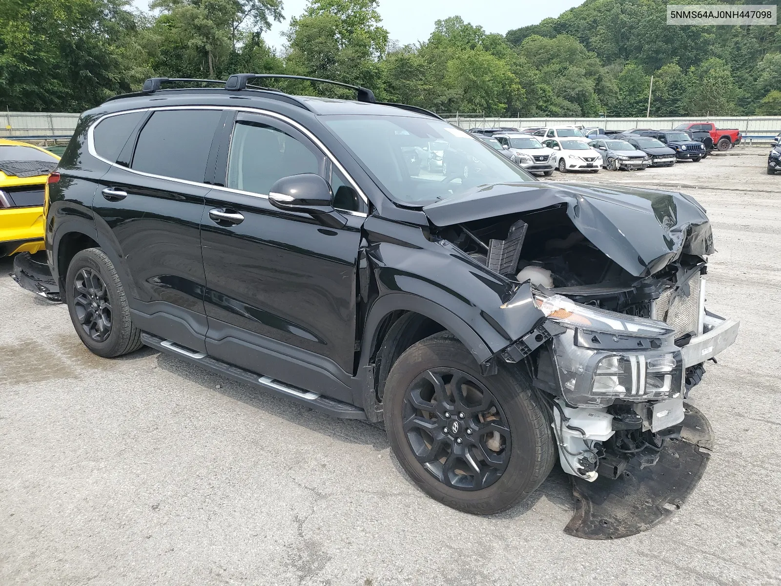 2022 Hyundai Santa Fe Sel VIN: 5NMS64AJ0NH447098 Lot: 65888894