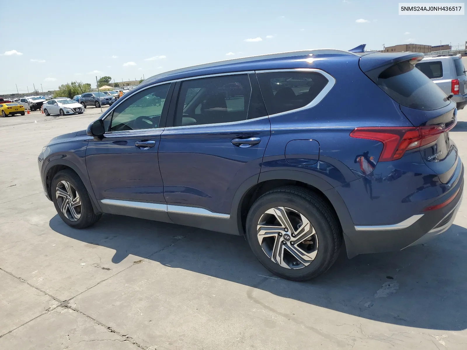 2022 Hyundai Santa Fe Sel VIN: 5NMS24AJ0NH436517 Lot: 66532474