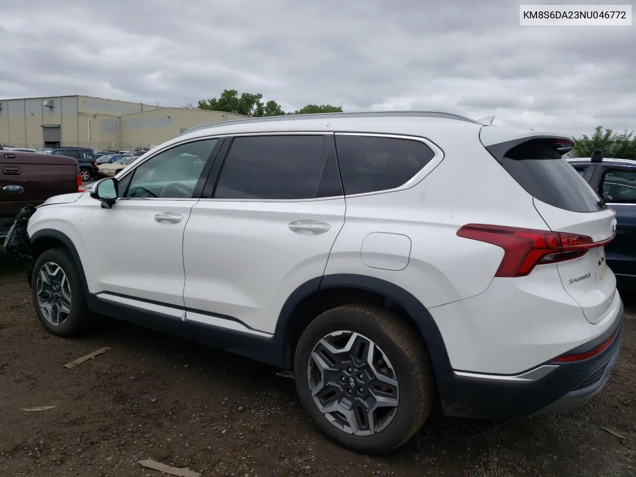 KM8S6DA23NU046772 2022 Hyundai Santa Fe Sel