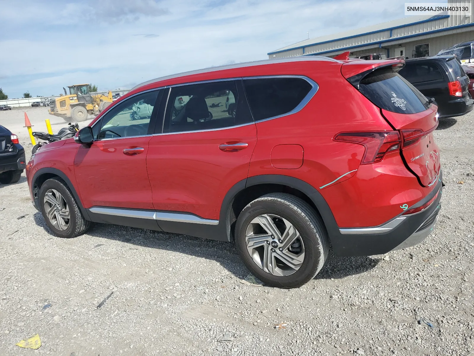 2022 Hyundai Santa Fe Sel VIN: 5NMS64AJ3NH403130 Lot: 67669934