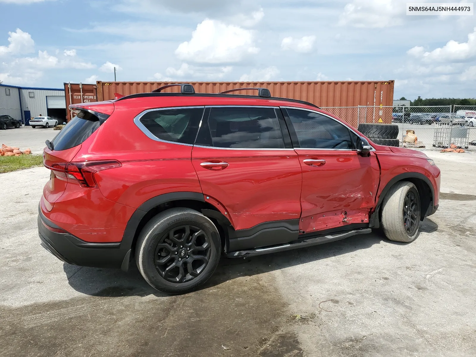 2022 Hyundai Santa Fe Sel VIN: 5NMS64AJ5NH444973 Lot: 68095874