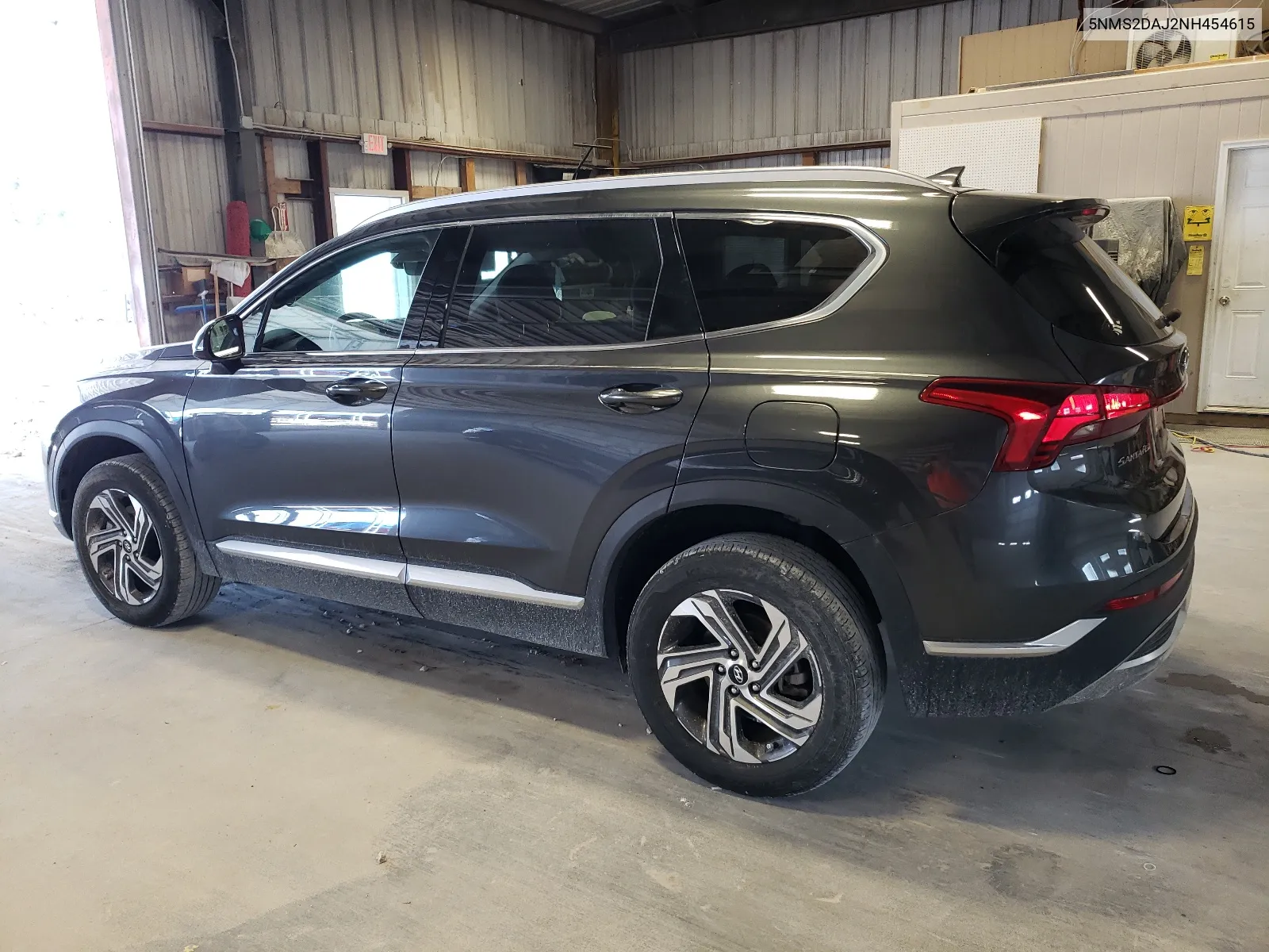 2022 Hyundai Santa Fe Sel VIN: 5NMS2DAJ2NH454615 Lot: 68744444