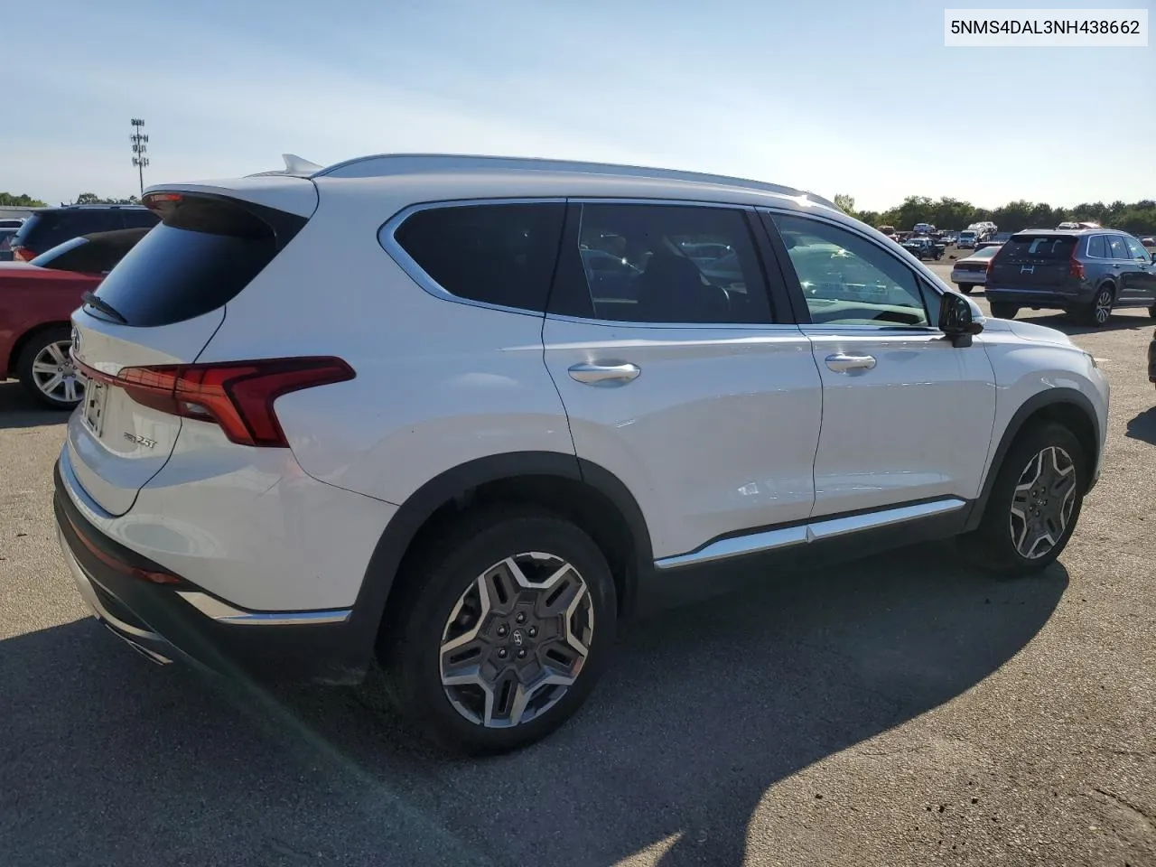 2022 Hyundai Santa Fe Limited VIN: 5NMS4DAL3NH438662 Lot: 69771114