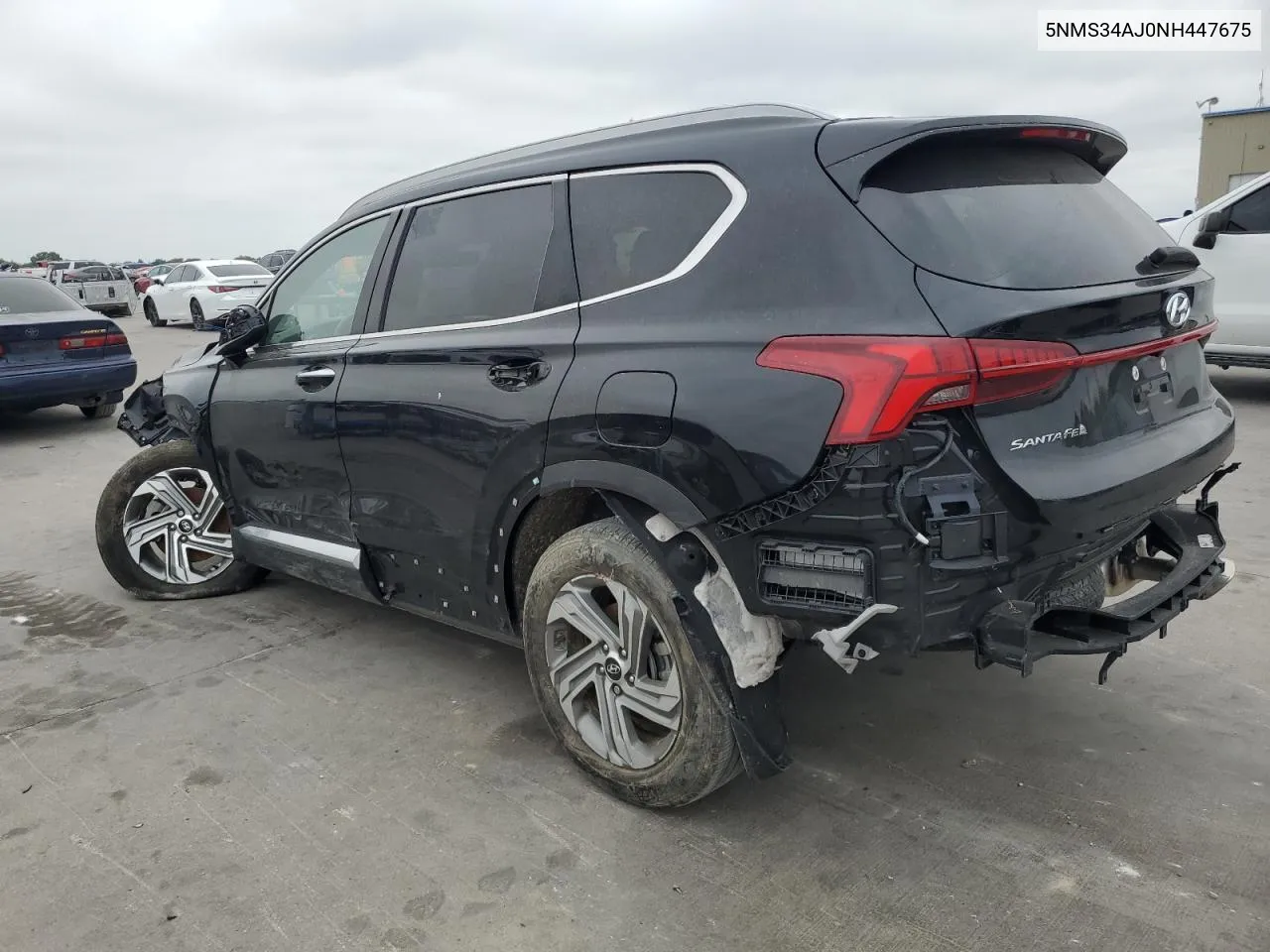 2022 Hyundai Santa Fe Sel VIN: 5NMS34AJ0NH447675 Lot: 69795954