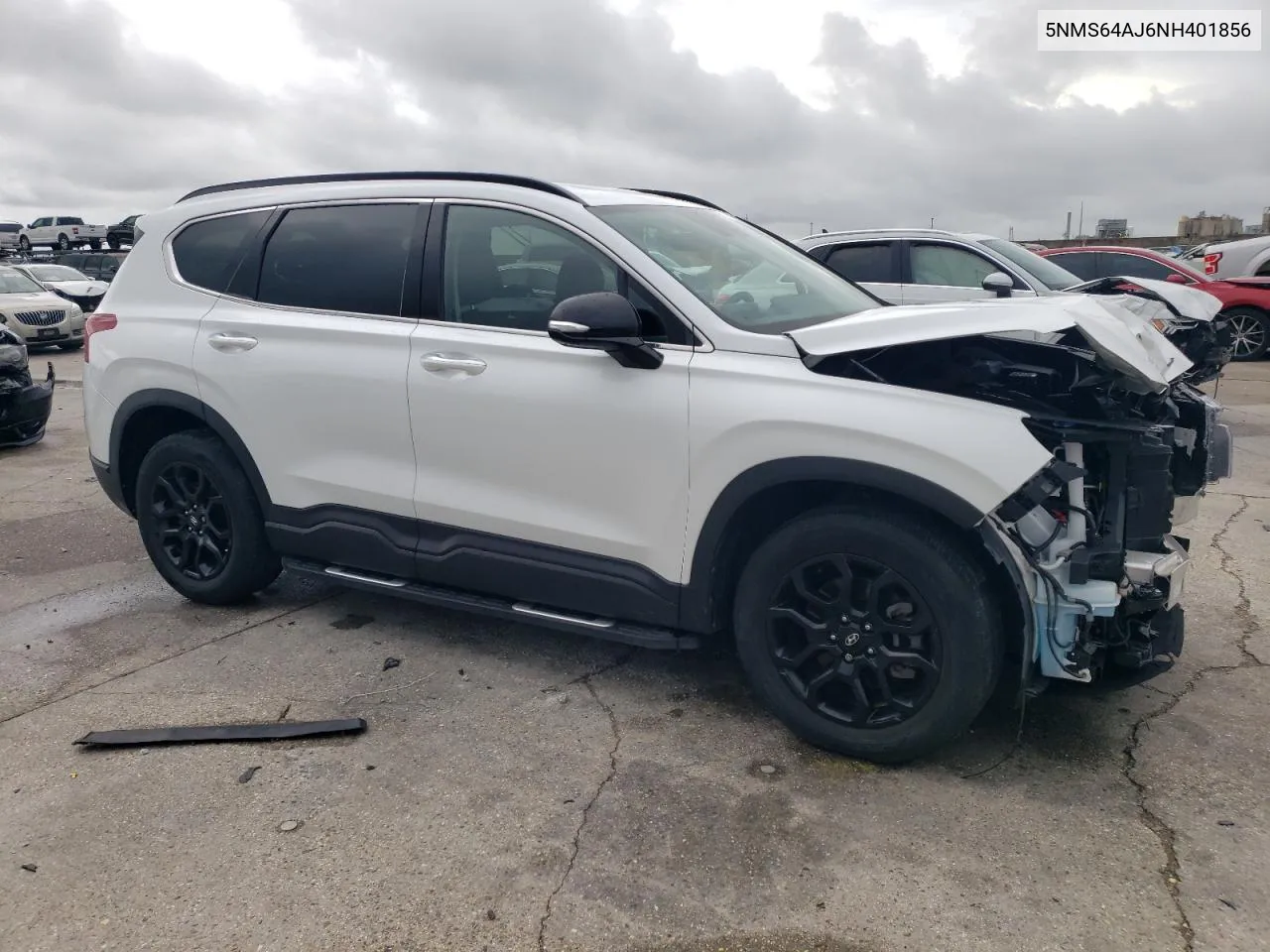 2022 Hyundai Santa Fe Sel VIN: 5NMS64AJ6NH401856 Lot: 69968424