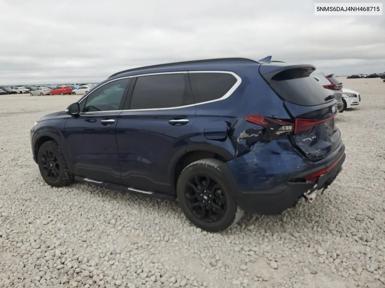 2022 Hyundai Santa Fe Sel VIN: 5NMS6DAJ4NH468715 Lot: 70060974