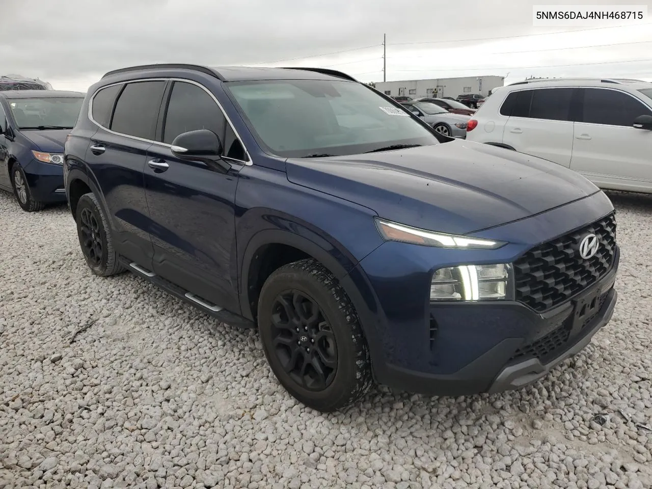 2022 Hyundai Santa Fe Sel VIN: 5NMS6DAJ4NH468715 Lot: 70060974