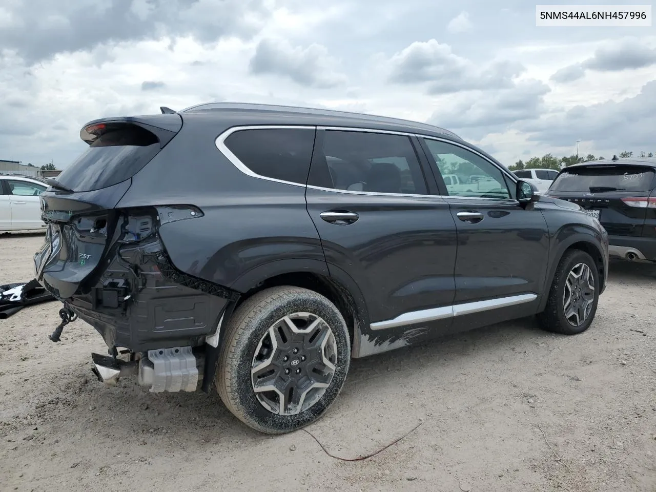 2022 Hyundai Santa Fe Limited VIN: 5NMS44AL6NH457996 Lot: 70285674