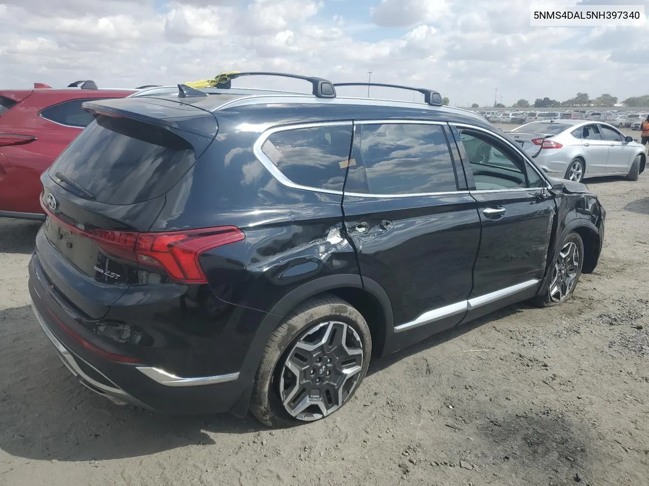 2022 Hyundai Santa Fe Limited VIN: 5NMS4DAL5NH397340 Lot: 70868864