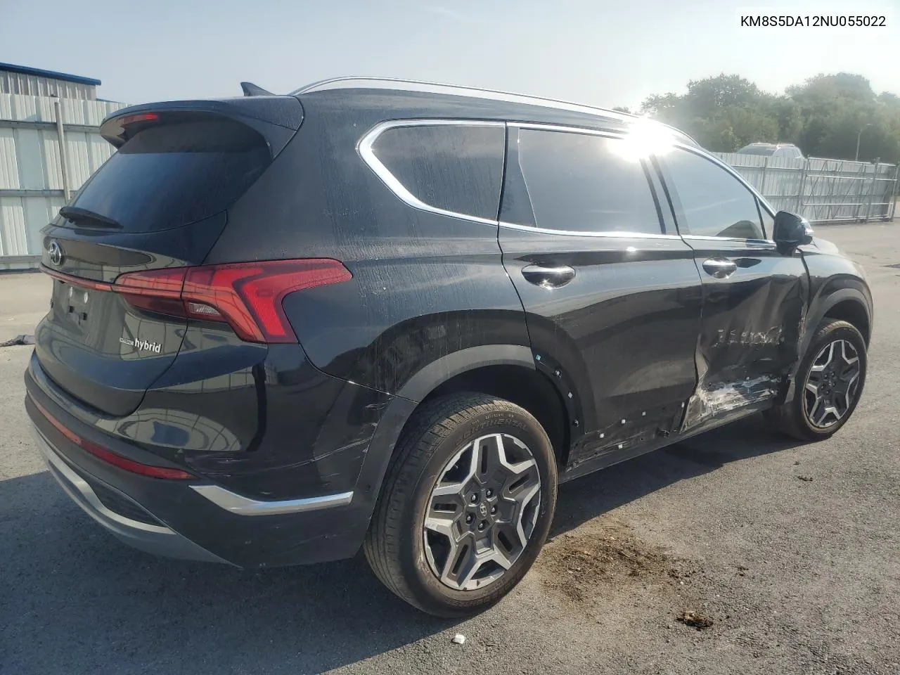 2022 Hyundai Santa Fe Limited VIN: KM8S5DA12NU055022 Lot: 70928634