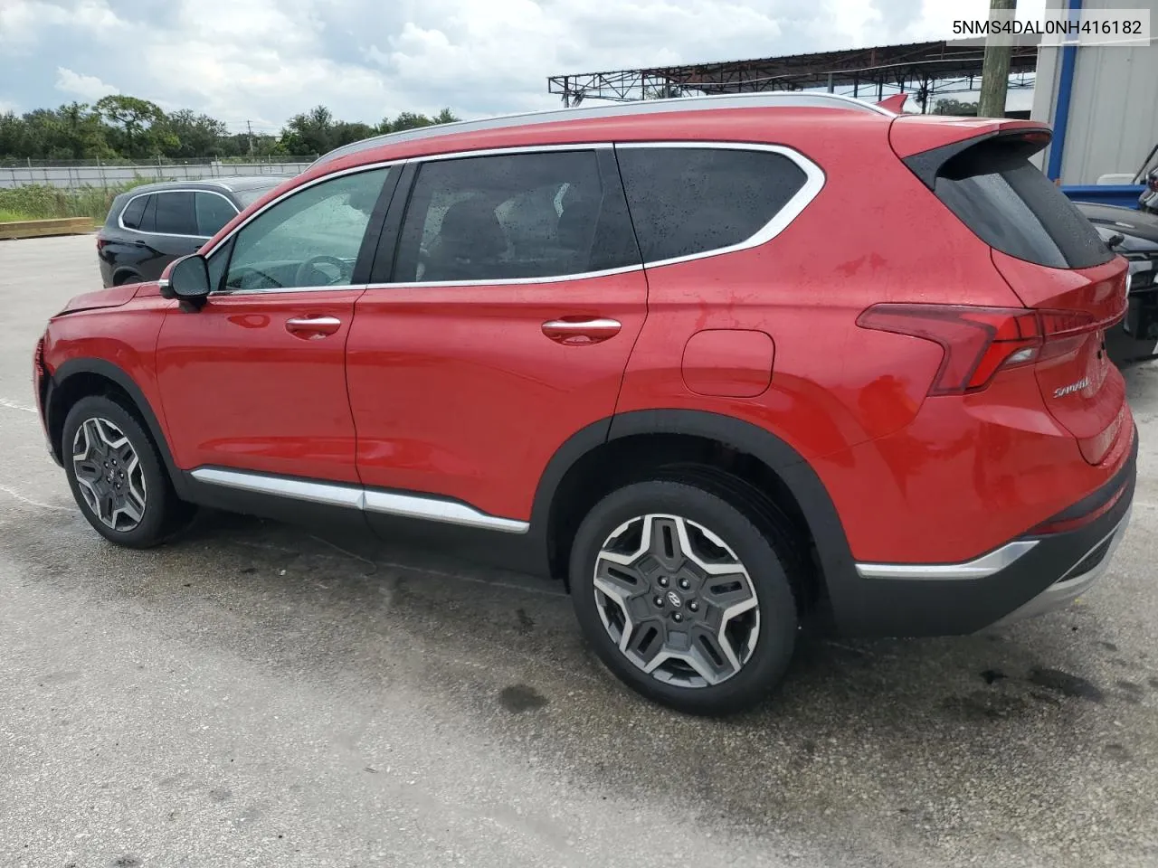 2022 Hyundai Santa Fe Limited VIN: 5NMS4DAL0NH416182 Lot: 71014784