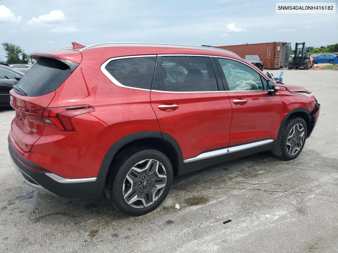 2022 Hyundai Santa Fe Limited VIN: 5NMS4DAL0NH416182 Lot: 71014784