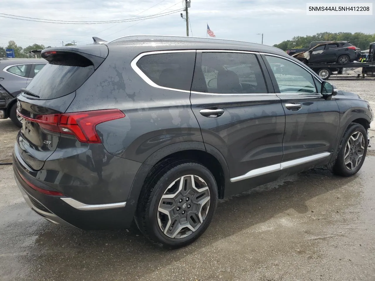 2022 Hyundai Santa Fe Limited VIN: 5NMS44AL5NH412208 Lot: 71036614