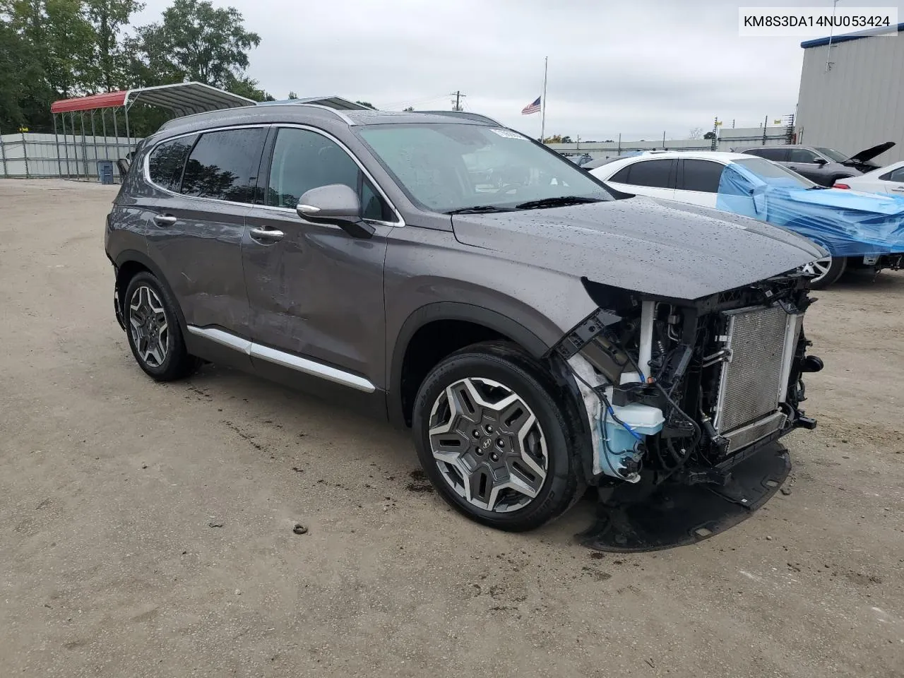 2022 Hyundai Santa Fe Sel Premium VIN: KM8S3DA14NU053424 Lot: 71066904