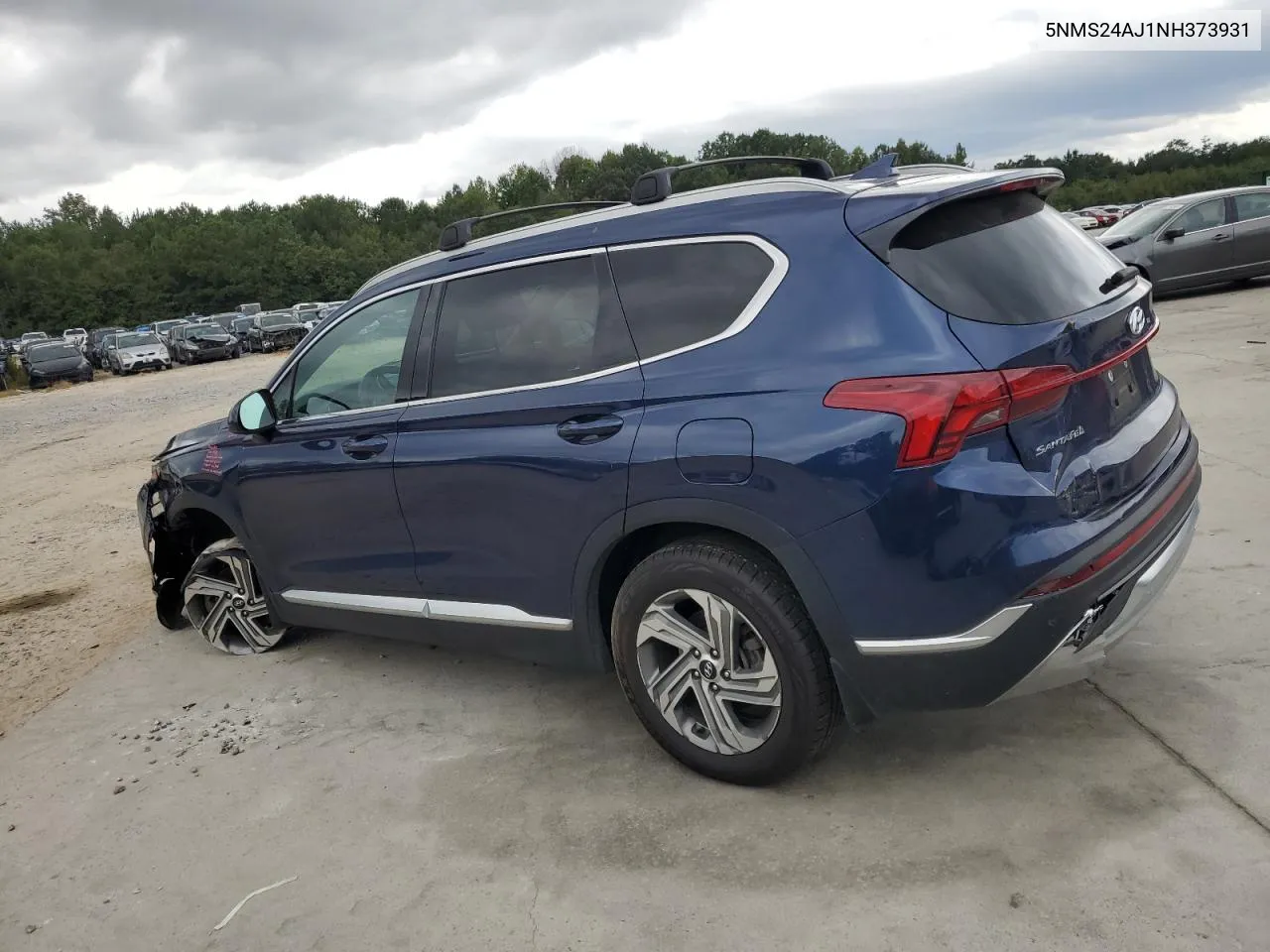 2022 Hyundai Santa Fe Sel VIN: 5NMS24AJ1NH373931 Lot: 71416494