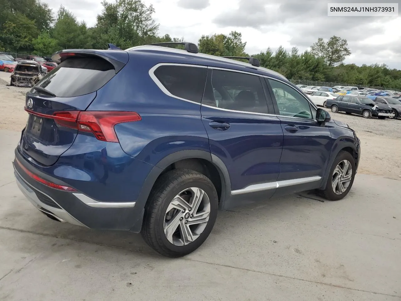 2022 Hyundai Santa Fe Sel VIN: 5NMS24AJ1NH373931 Lot: 71416494