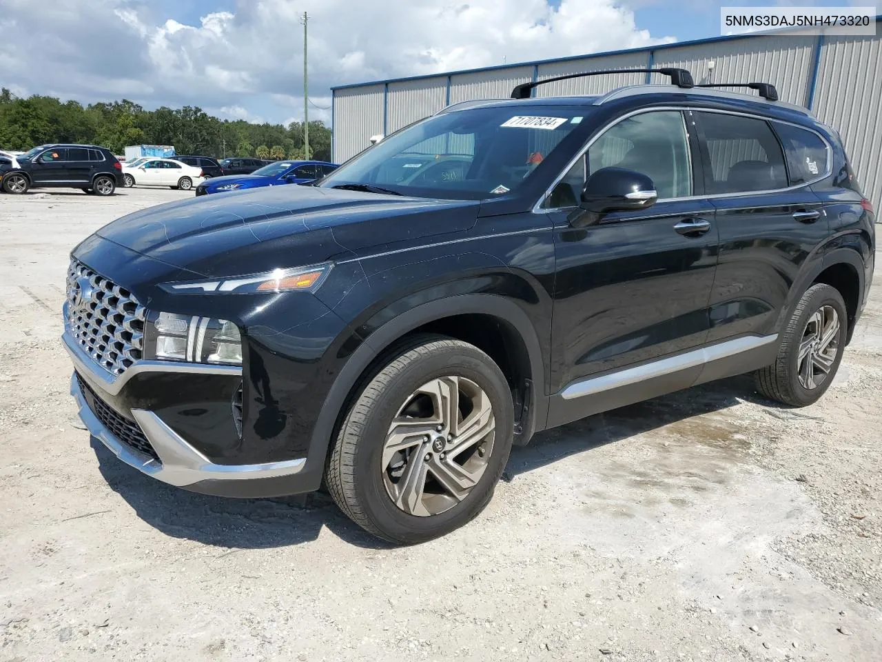 2022 Hyundai Santa Fe Sel VIN: 5NMS3DAJ5NH473320 Lot: 71707834