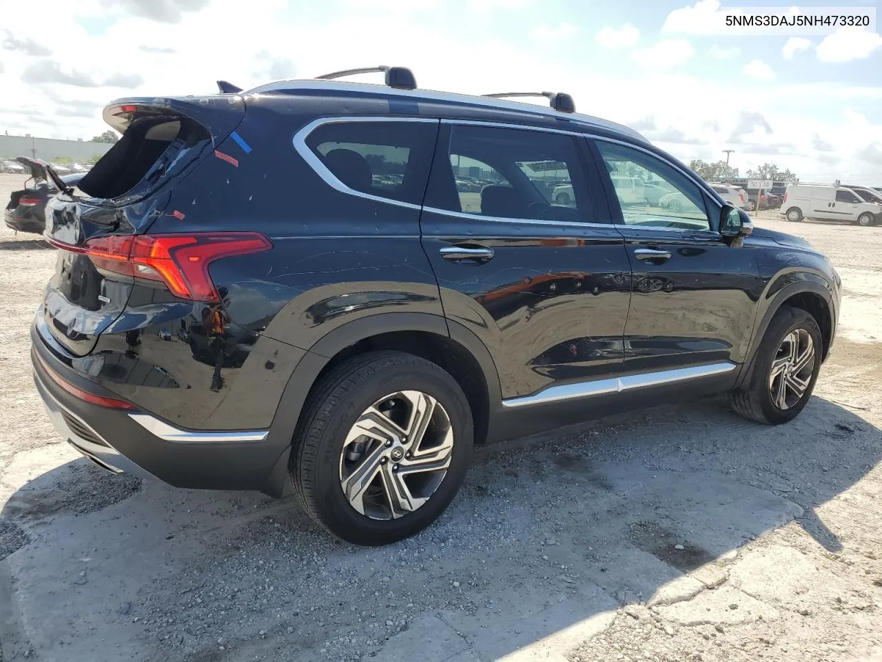 2022 Hyundai Santa Fe Sel VIN: 5NMS3DAJ5NH473320 Lot: 71707834