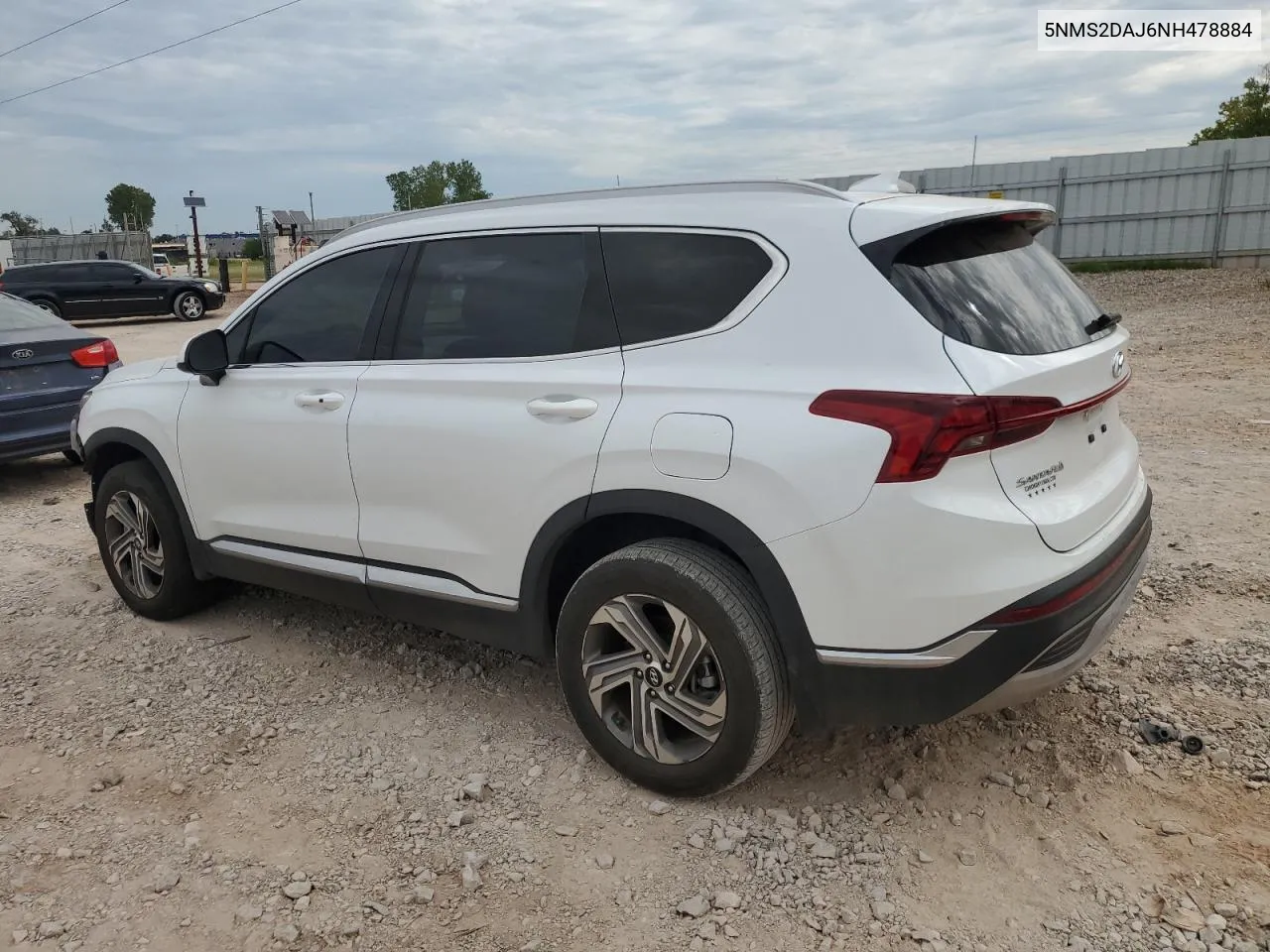 5NMS2DAJ6NH478884 2022 Hyundai Santa Fe Sel