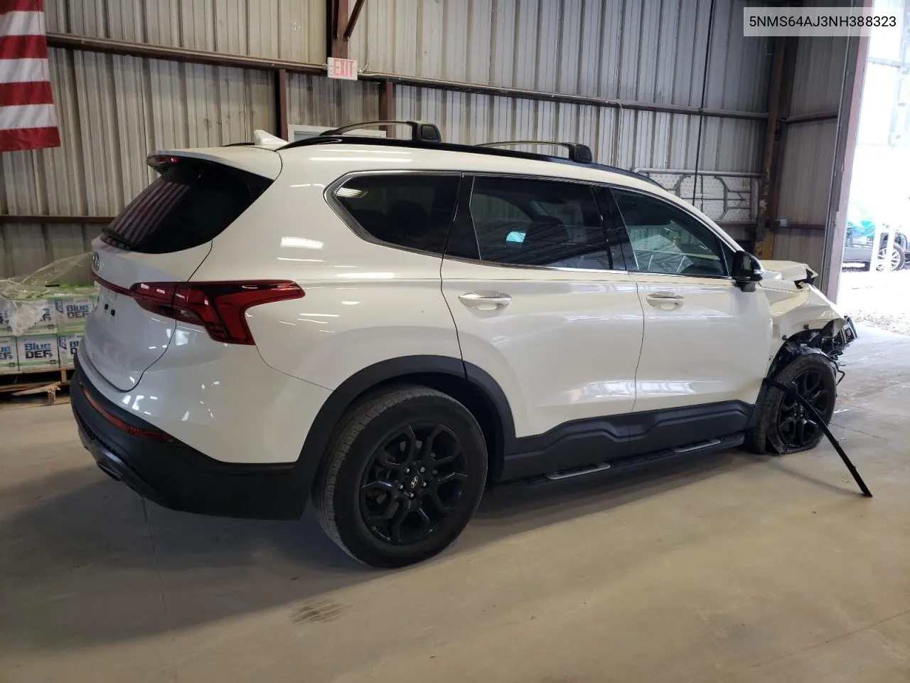 2022 Hyundai Santa Fe Sel VIN: 5NMS64AJ3NH388323 Lot: 71747644