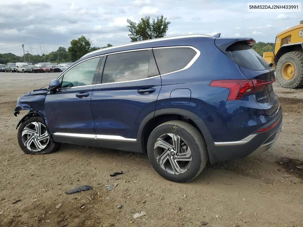 5NMS2DAJ2NH433991 2022 Hyundai Santa Fe Sel