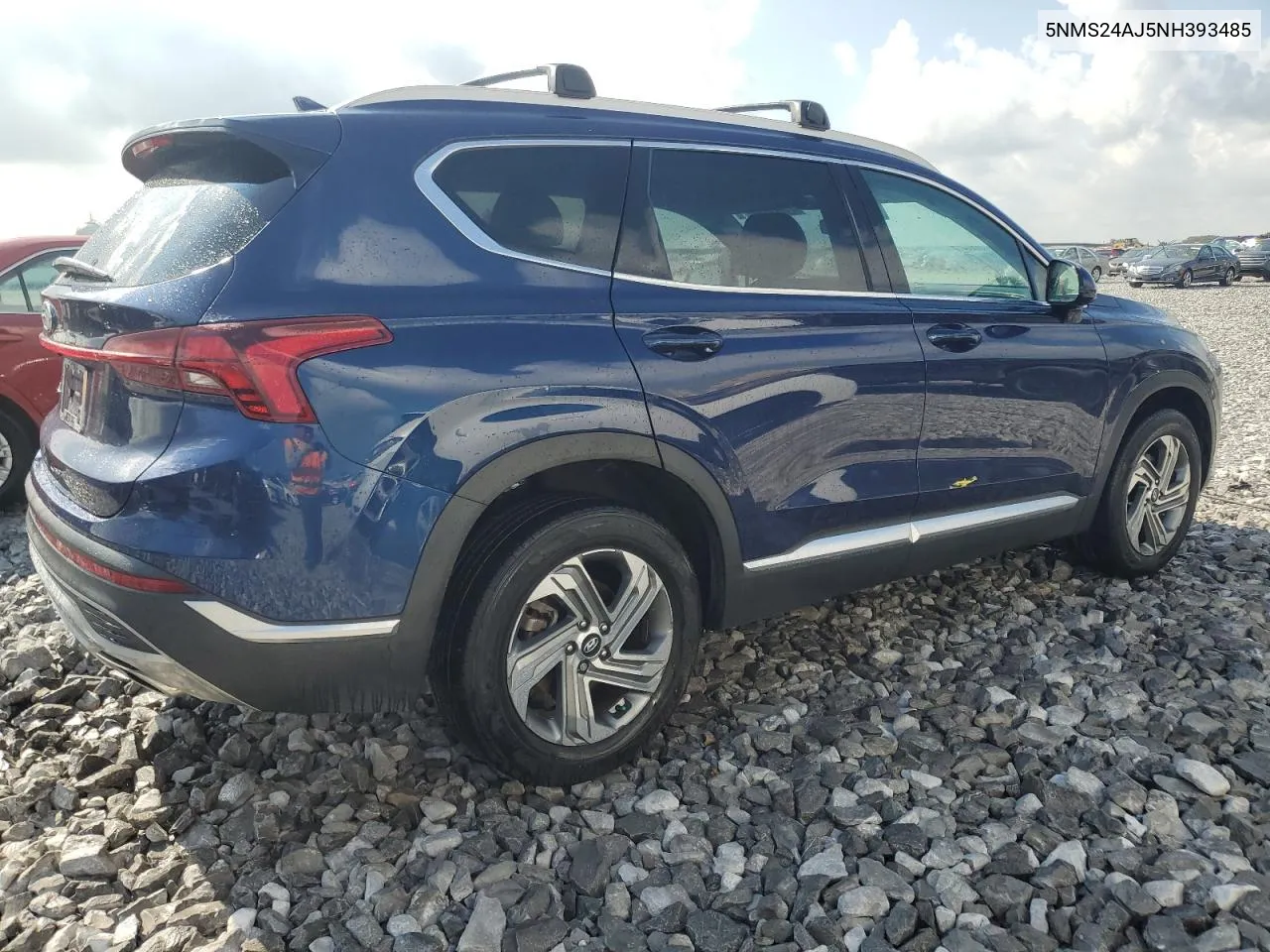 2022 Hyundai Santa Fe Sel VIN: 5NMS24AJ5NH393485 Lot: 71874714