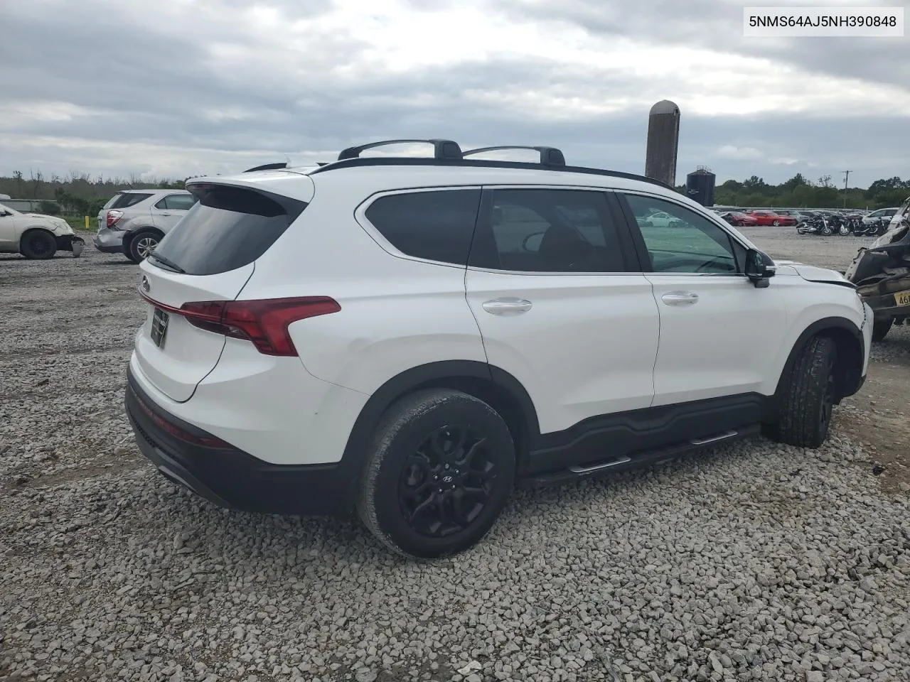 2022 Hyundai Santa Fe Sel VIN: 5NMS64AJ5NH390848 Lot: 71921554