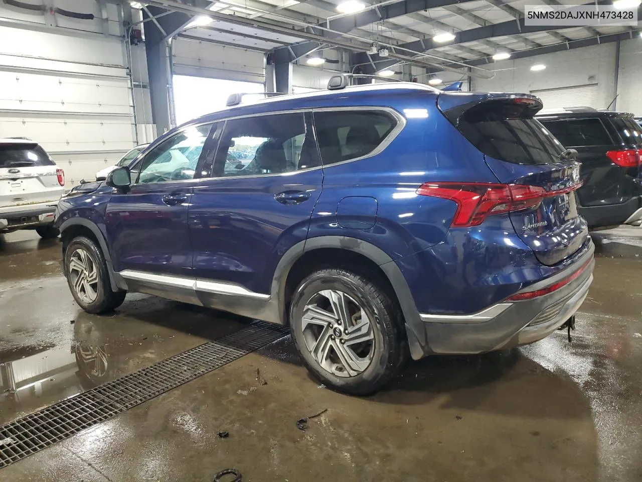 2022 Hyundai Santa Fe Sel VIN: 5NMS2DAJXNH473428 Lot: 72163174