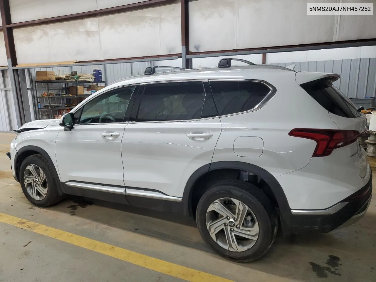 2022 Hyundai Santa Fe Sel VIN: 5NMS2DAJ7NH457252 Lot: 72329934