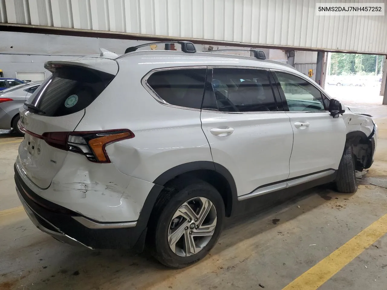 2022 Hyundai Santa Fe Sel VIN: 5NMS2DAJ7NH457252 Lot: 72329934