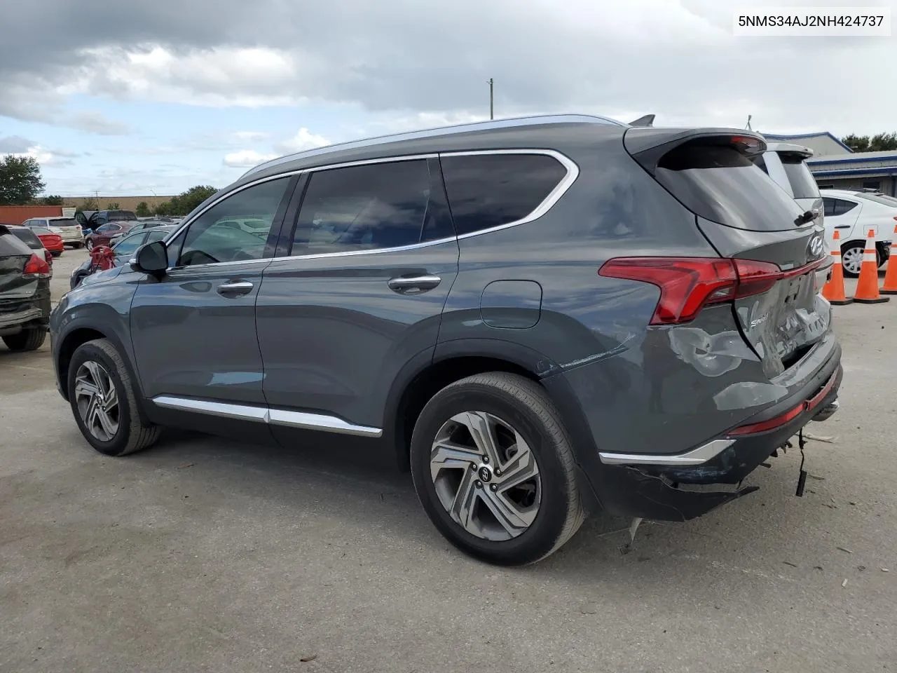 5NMS34AJ2NH424737 2022 Hyundai Santa Fe Sel