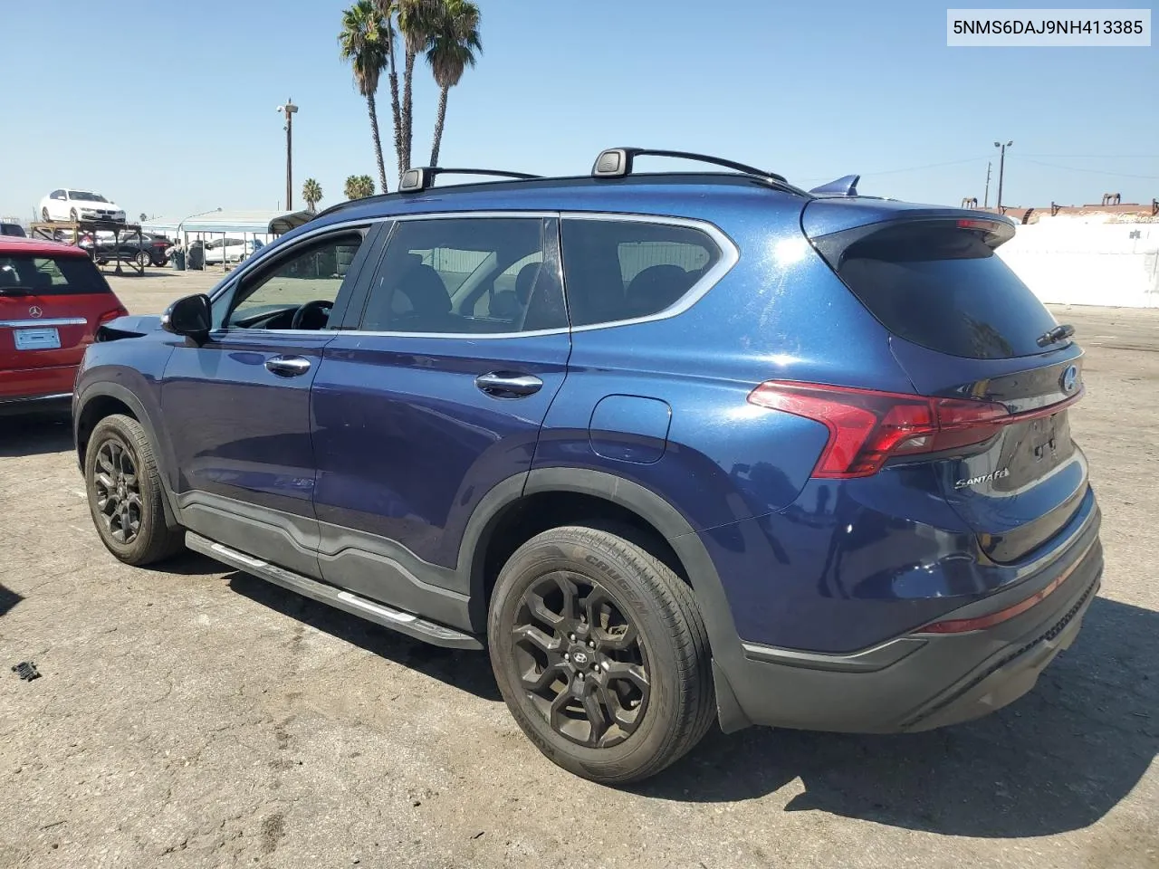 2022 Hyundai Santa Fe Sel VIN: 5NMS6DAJ9NH413385 Lot: 73190454