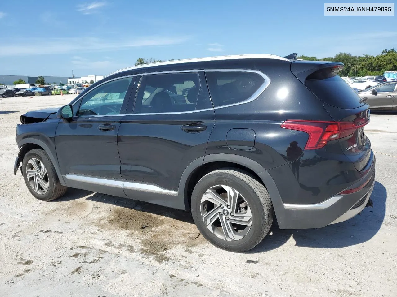 2022 Hyundai Santa Fe Sel VIN: 5NMS24AJ6NH479095 Lot: 73208324