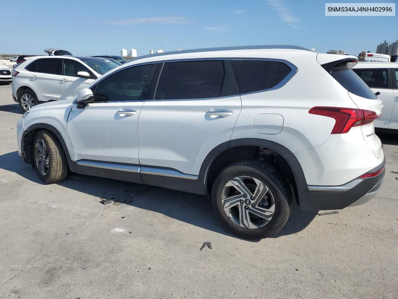 5NMS34AJ4NH402996 2022 Hyundai Santa Fe Sel