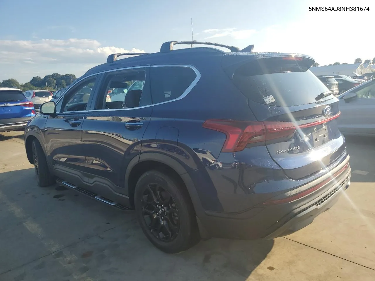 2022 Hyundai Santa Fe Sel VIN: 5NMS64AJ8NH381674 Lot: 73833914