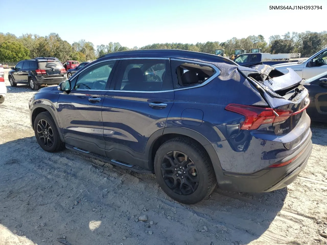 2022 Hyundai Santa Fe Sel VIN: 5NMS64AJ1NH393794 Lot: 73889434