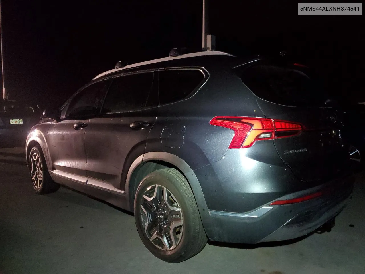 2022 Hyundai Santa Fe Limited VIN: 5NMS44ALXNH374541 Lot: 74012064