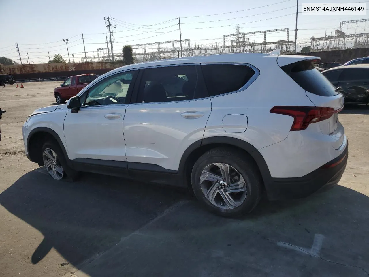 2022 Hyundai Santa Fe Se VIN: 5NMS14AJXNH446149 Lot: 74141134