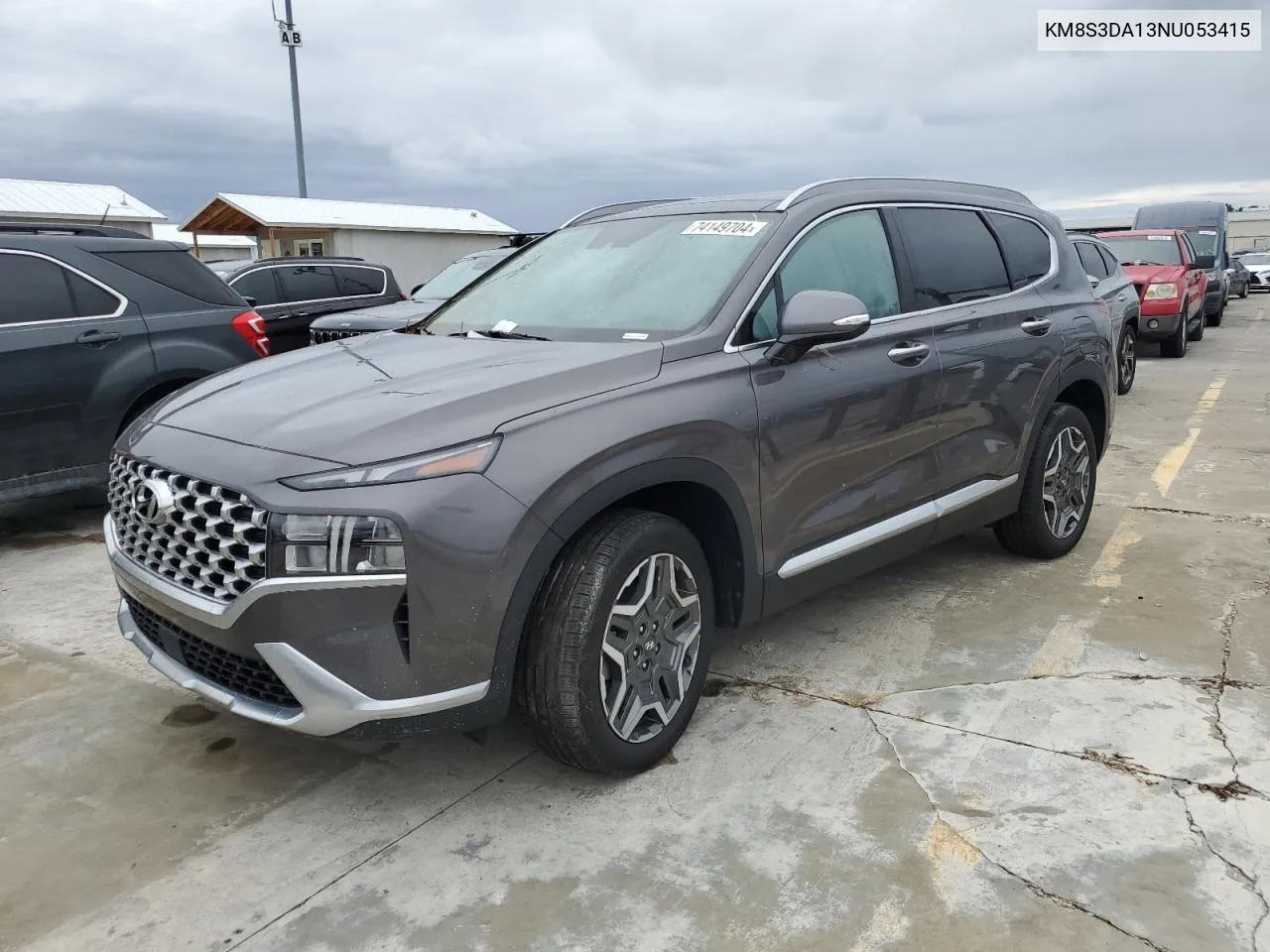 2022 Hyundai Santa Fe Sel Premium VIN: KM8S3DA13NU053415 Lot: 74149704