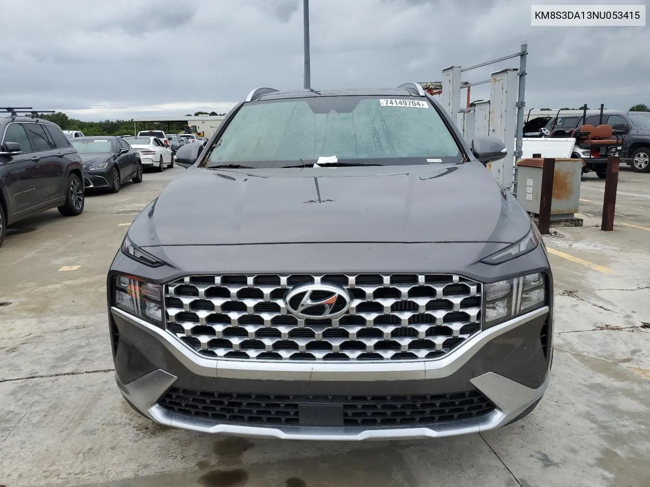 2022 Hyundai Santa Fe Sel Premium VIN: KM8S3DA13NU053415 Lot: 74149704