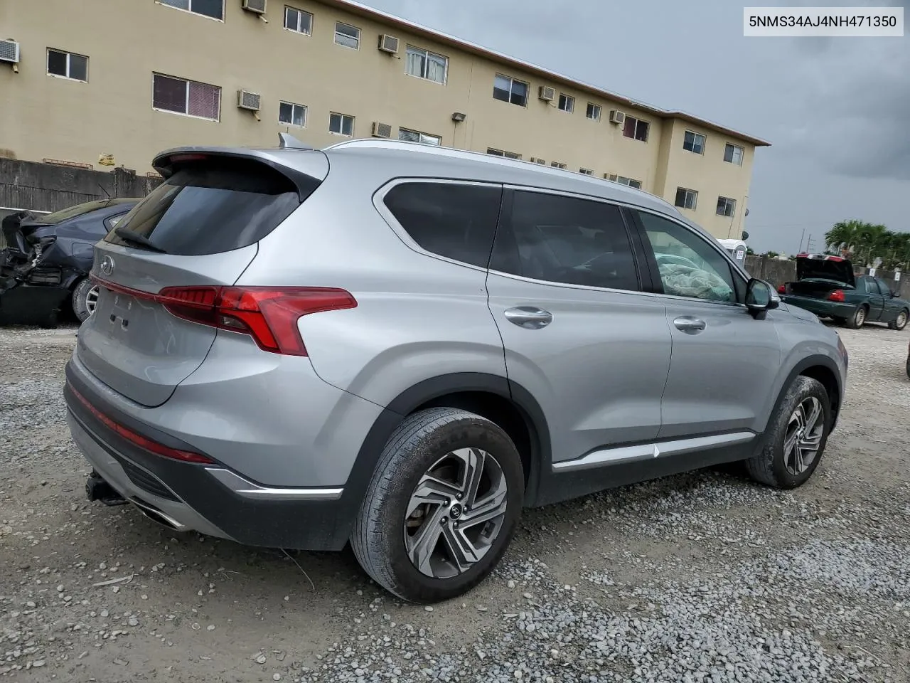 2022 Hyundai Santa Fe Sel VIN: 5NMS34AJ4NH471350 Lot: 74314184