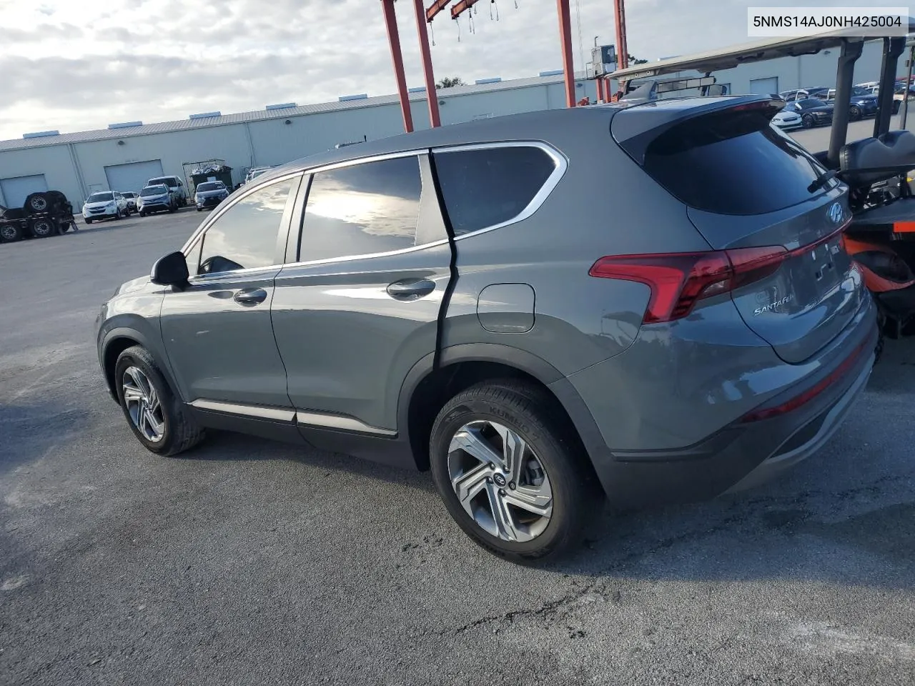 2022 Hyundai Santa Fe Se VIN: 5NMS14AJ0NH425004 Lot: 74421414