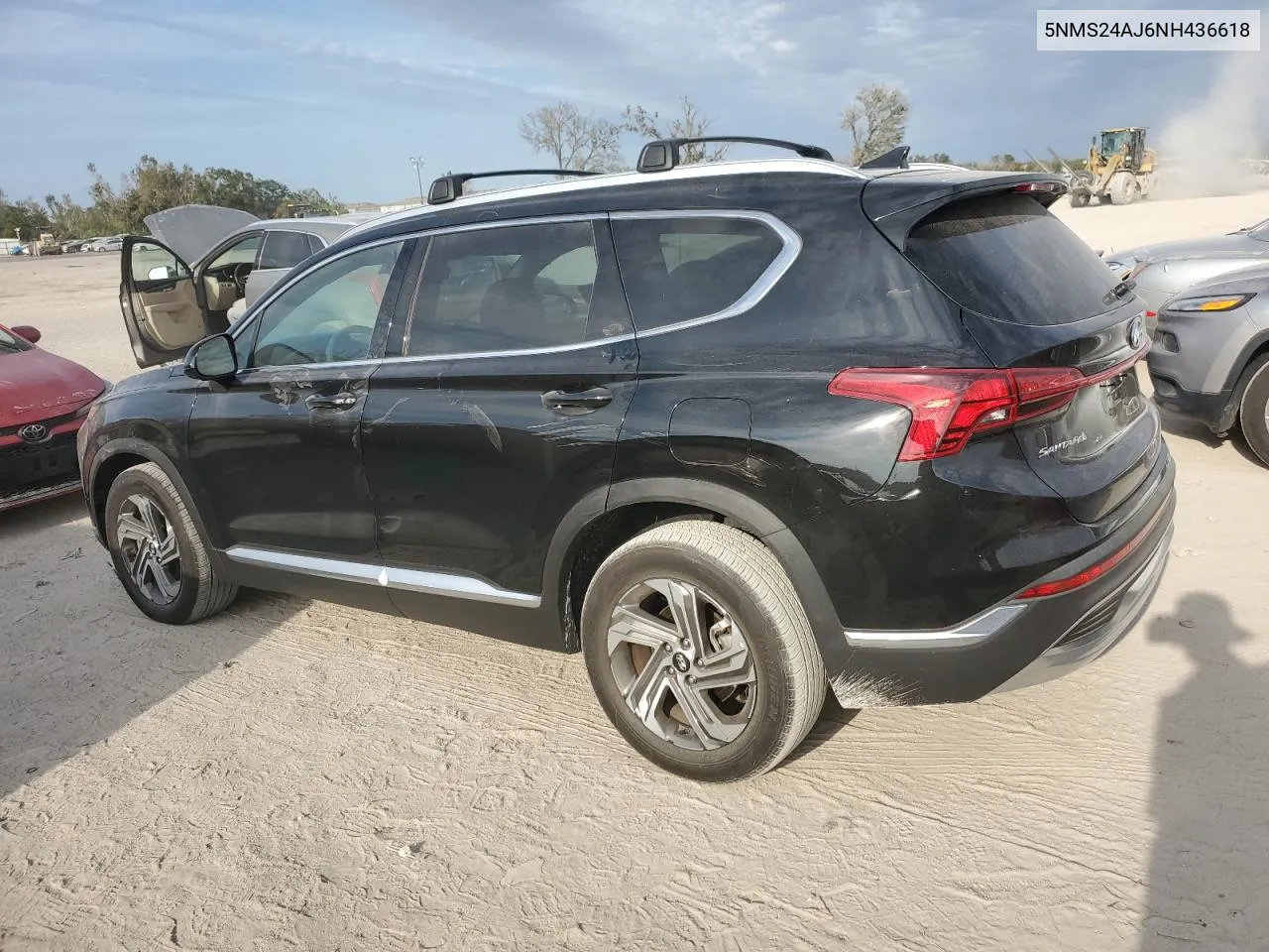 2022 Hyundai Santa Fe Sel VIN: 5NMS24AJ6NH436618 Lot: 74639154