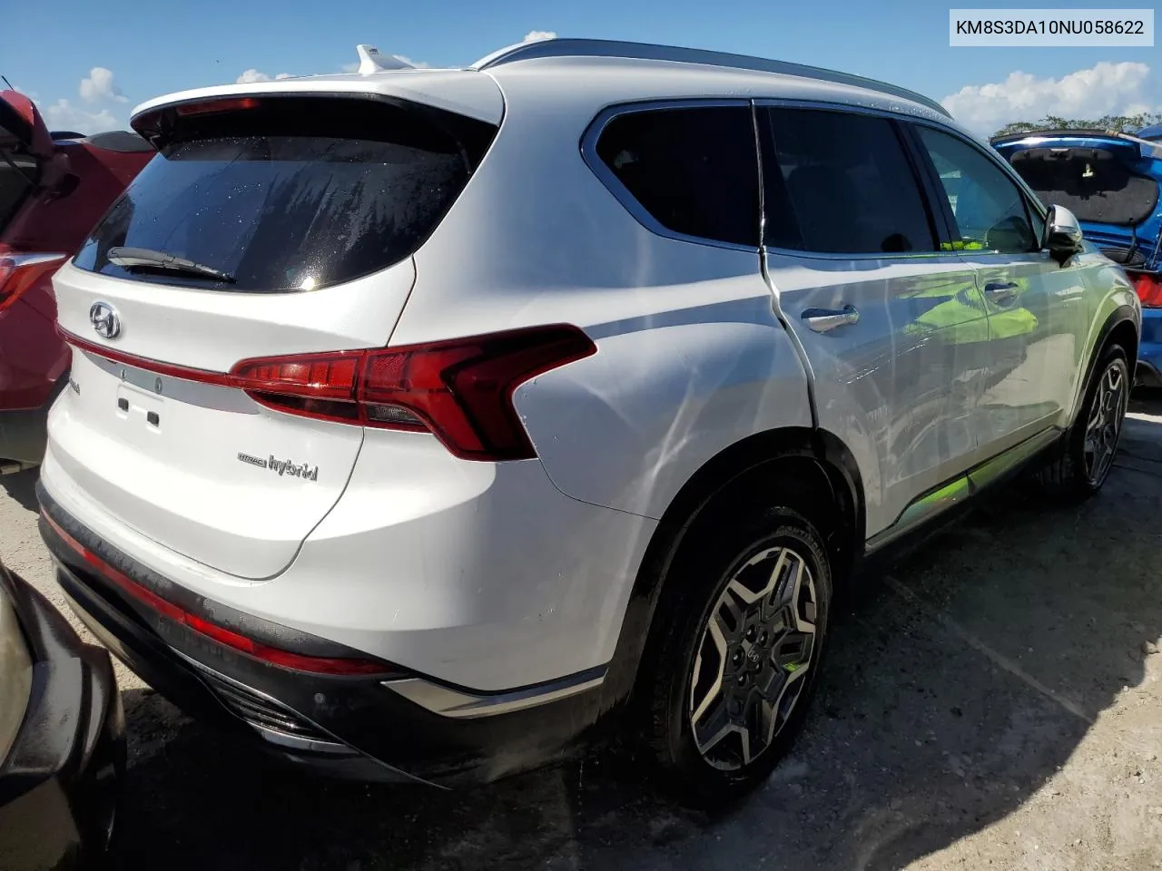 2022 Hyundai Santa Fe Sel Premium VIN: KM8S3DA10NU058622 Lot: 74755704