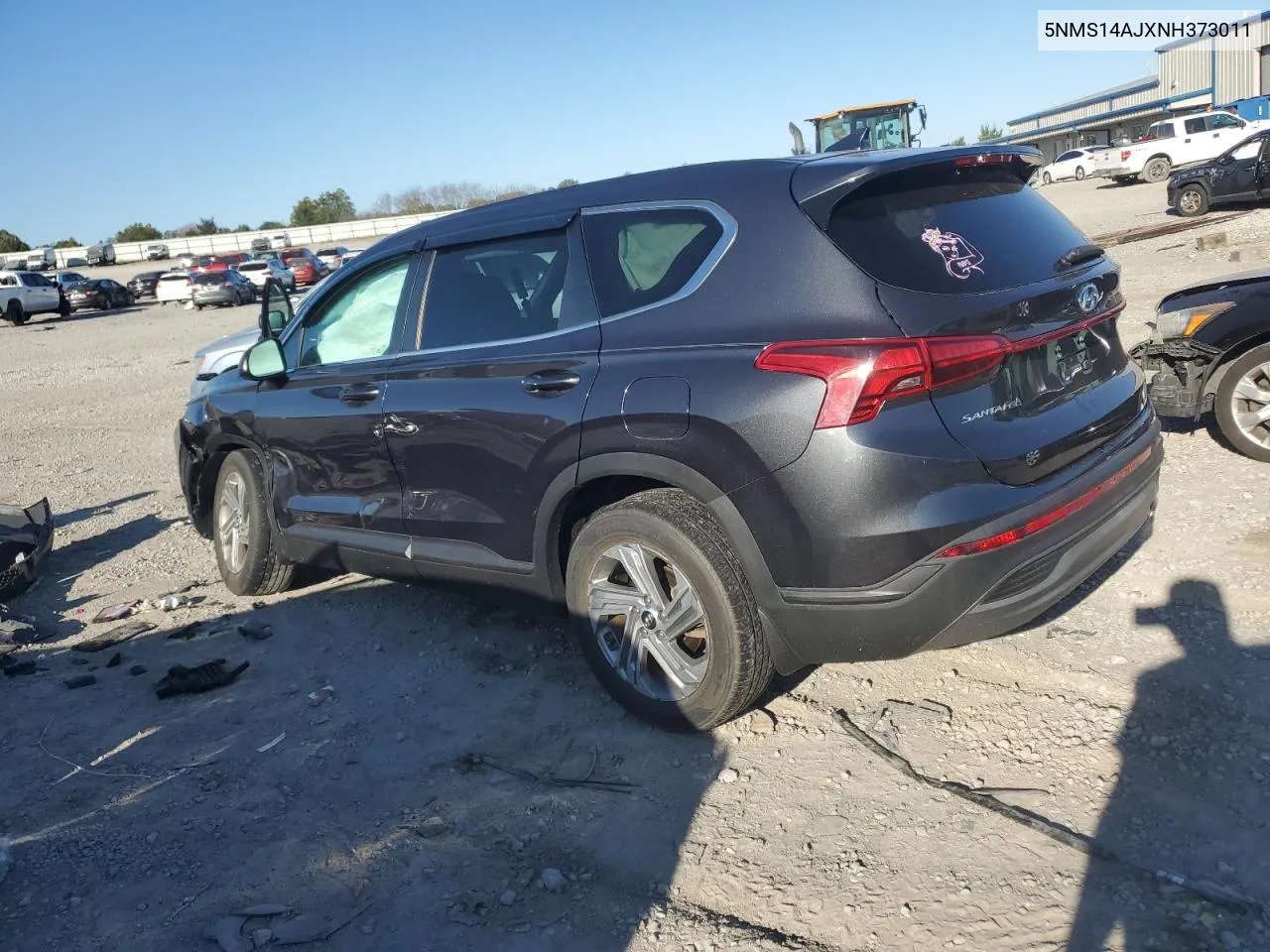 2022 Hyundai Santa Fe Se VIN: 5NMS14AJXNH373011 Lot: 74943244