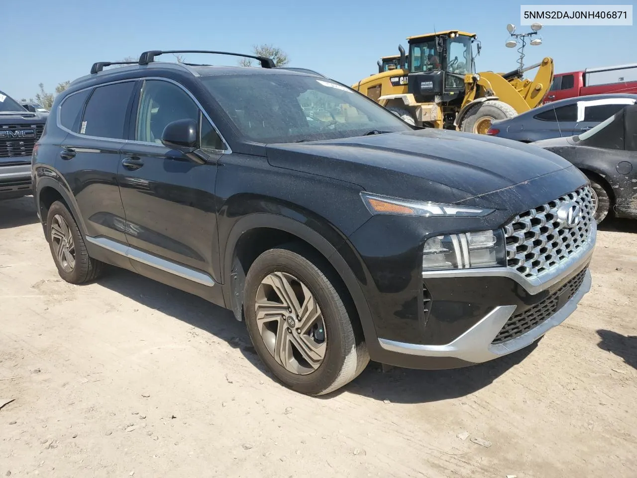 2022 Hyundai Santa Fe Sel VIN: 5NMS2DAJ0NH406871 Lot: 75427034